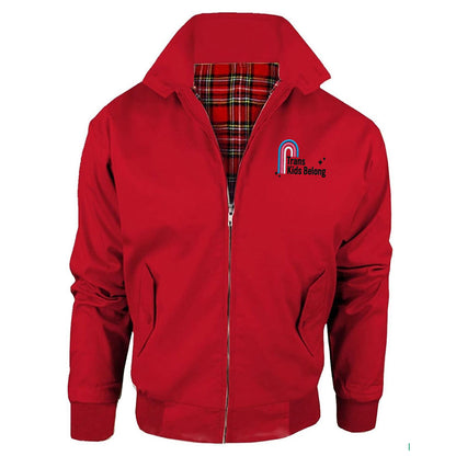 Trans Kids Belong Jacket Mens