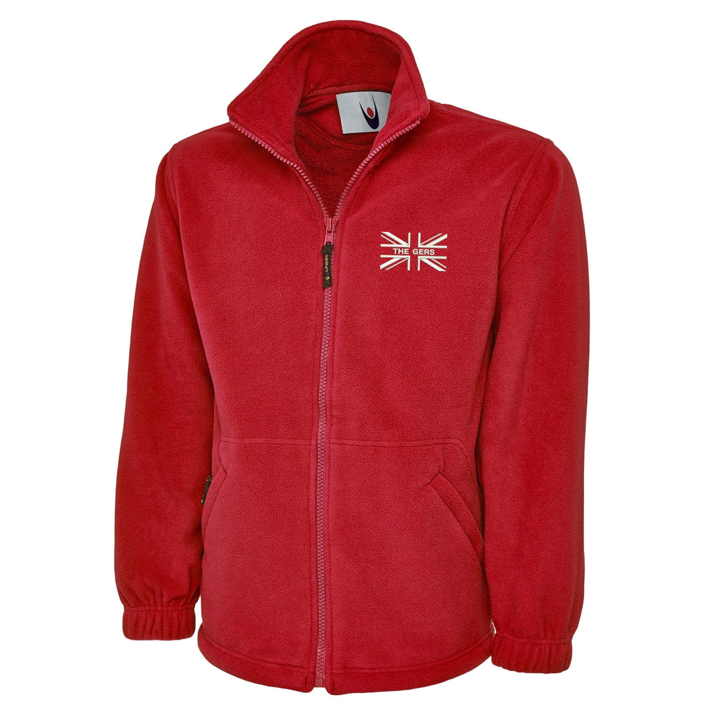 The Gers Union Jack Embroidered Premium Fleece Jacket