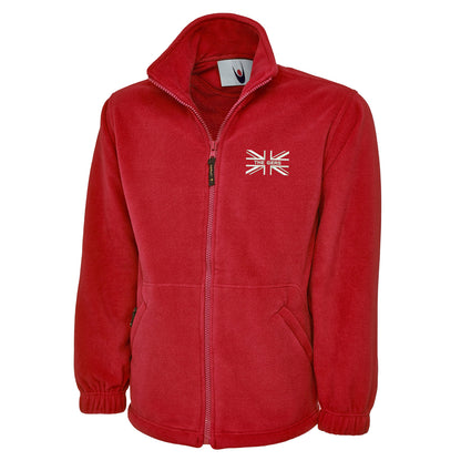The Gers Union Jack Embroidered Premium Fleece Jacket