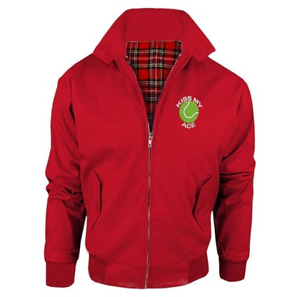 Kiss My Ace Classic Harrington Jacket