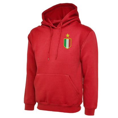 Retro Juventus Embroidered 1961 Hoodie