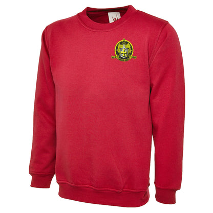 Retro Wolves 1947 Embroidered Classic Sweatshirt