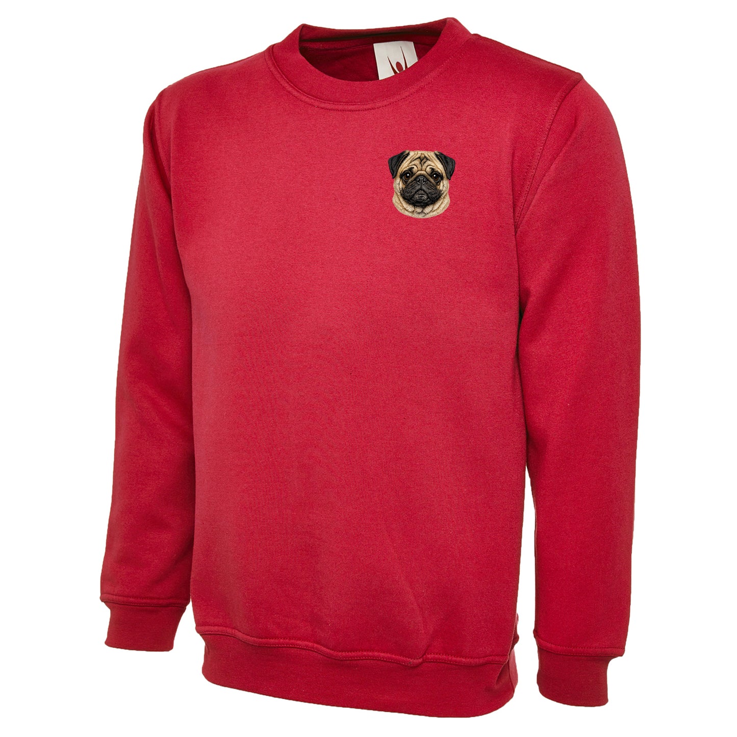 Pug Dog Face Sweatshirt