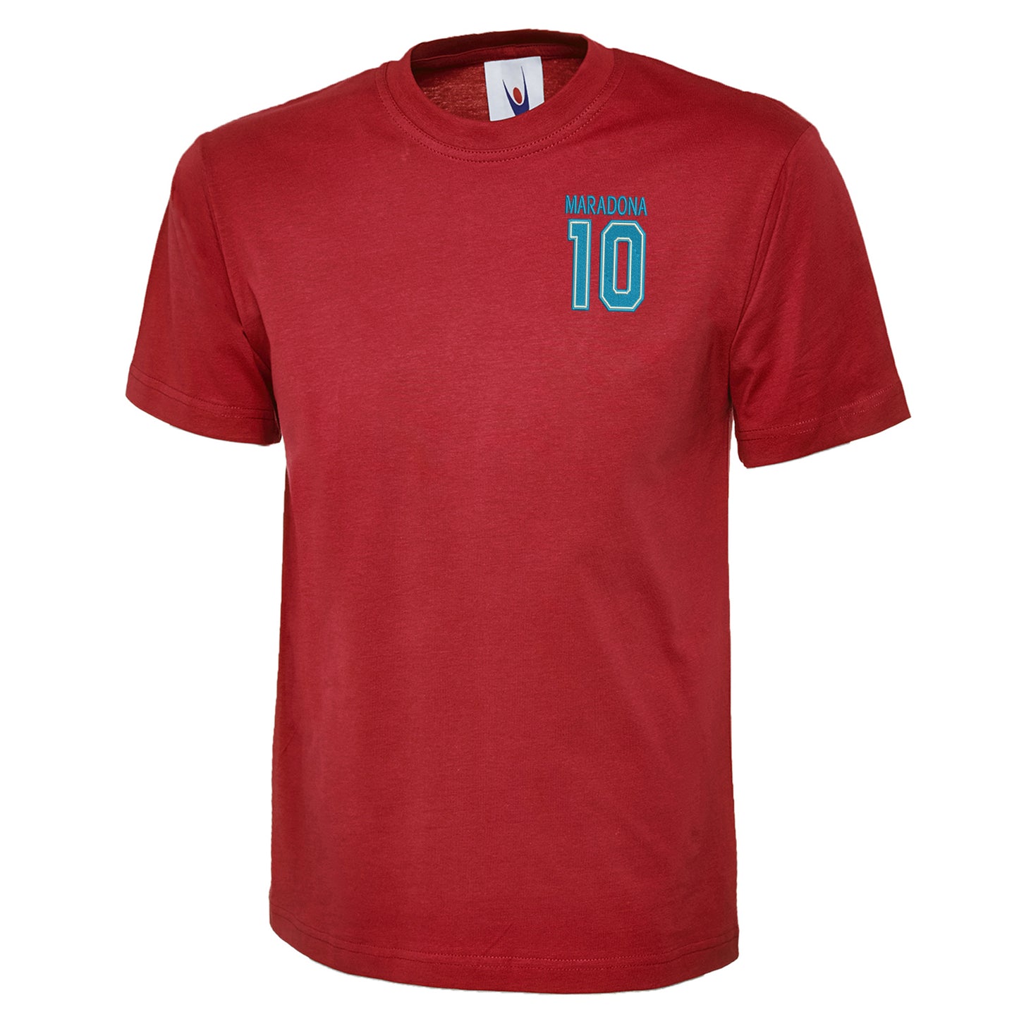 Maradona 10 Embroidered Classic T-Shirt