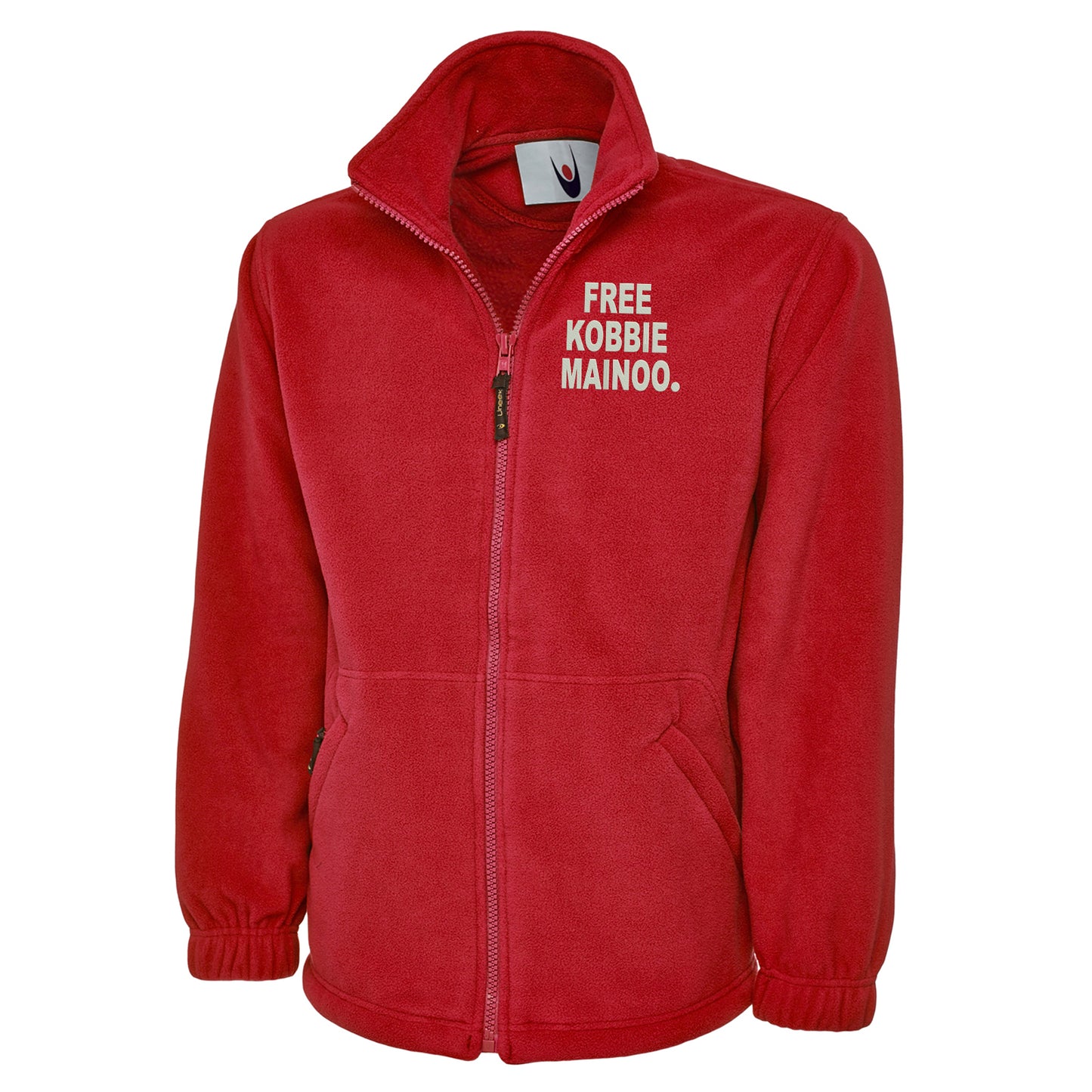 Free Kobbie Mainoo Embroidered Premium Fleece Jacket