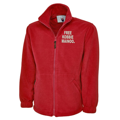 Free Kobbie Mainoo Embroidered Premium Fleece Jacket