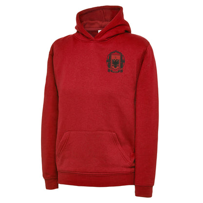 Retro Albania 1935 Embroidered Children's Hoodie