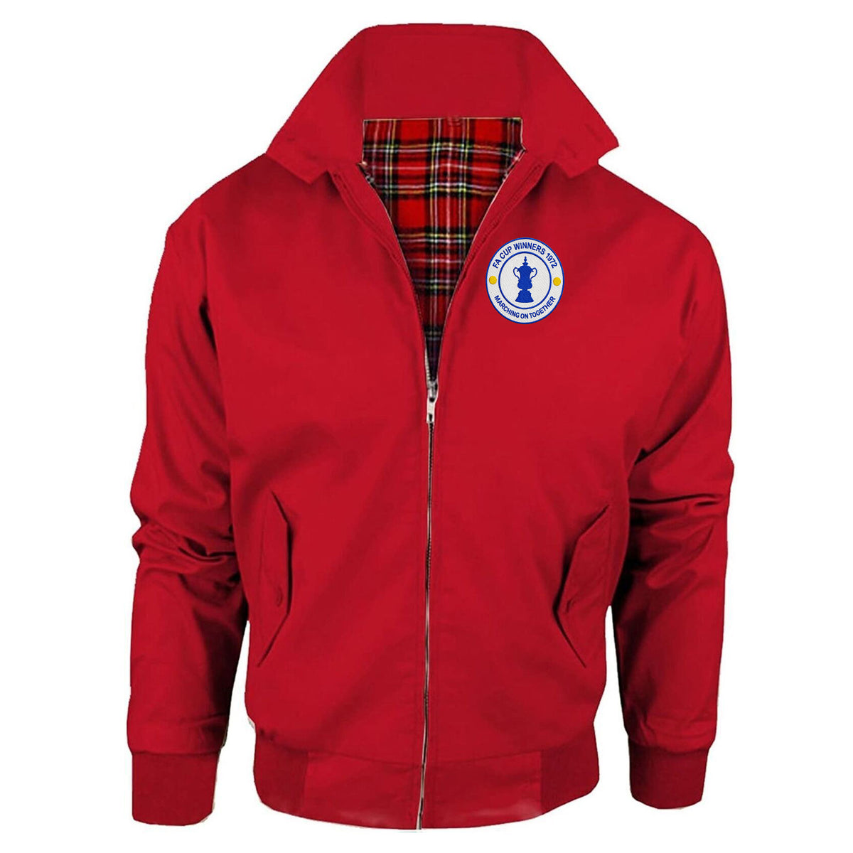 Old School Leeds United Jacket Mens