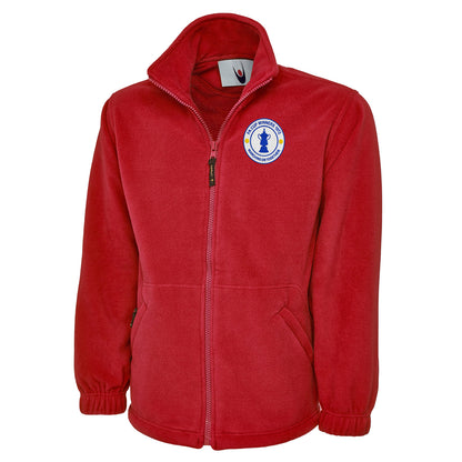 Old School Leeds United Fleece Jacket