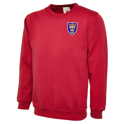 Retro Hull 1935 Embroidered Classic Sweatshirt