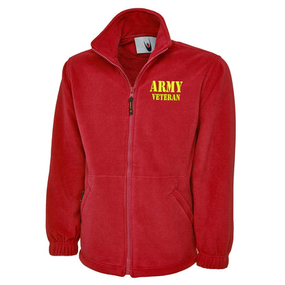 Army Veteran Fleece Jacket