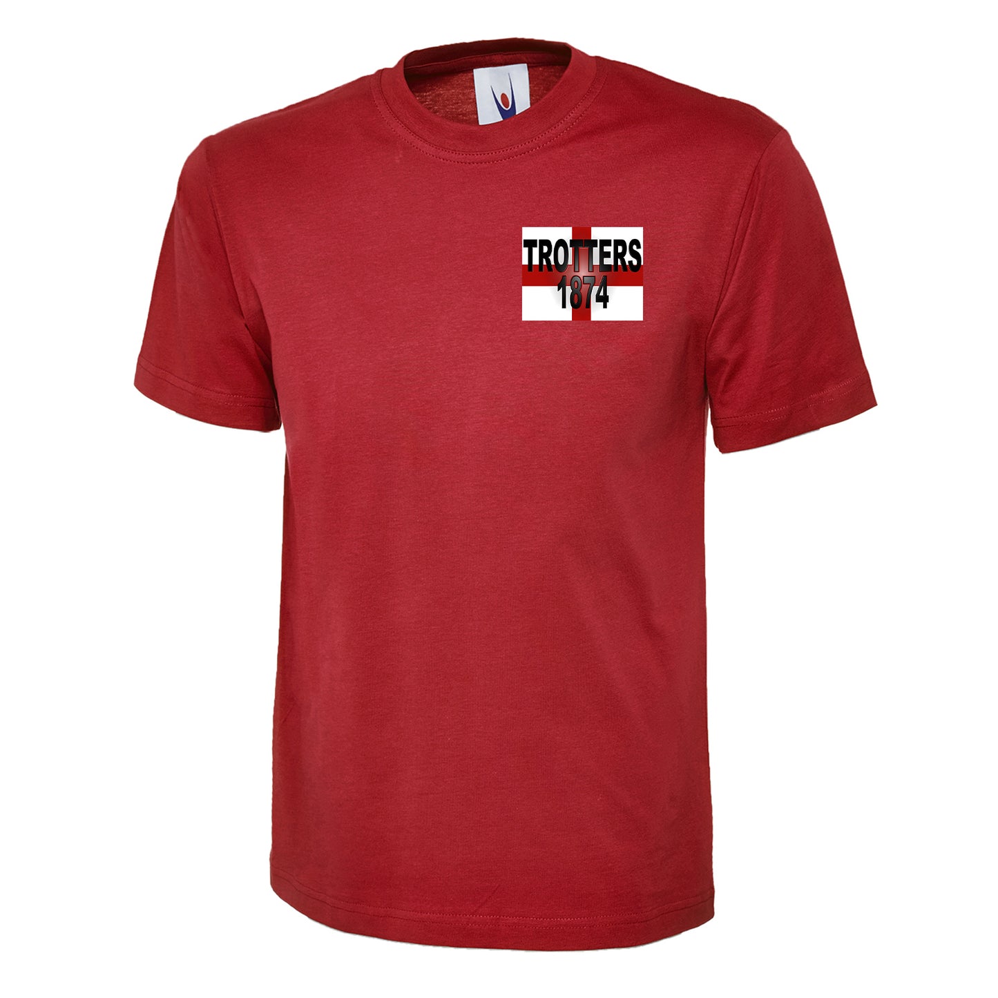 Trotters 1874 England Flag T Shirt 