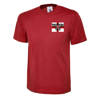 Trotters 1874 England Flag T Shirt 