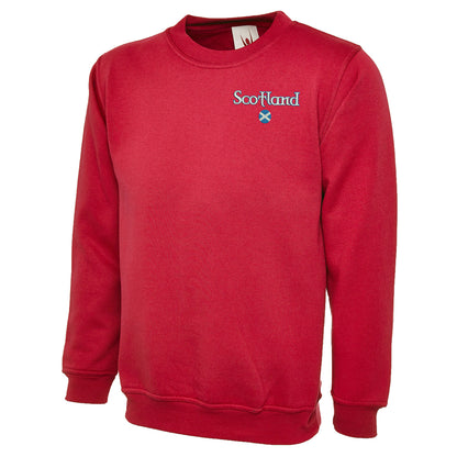 Scotland Circle Flag Sweatshirt