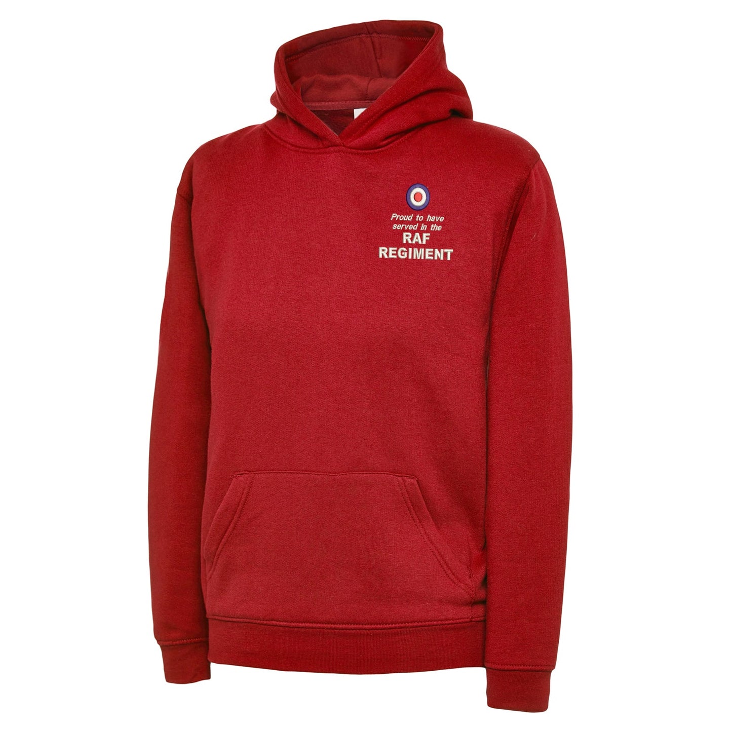 Proud to Have Served in The RAF Regiment Embroidered Children's Hoodie