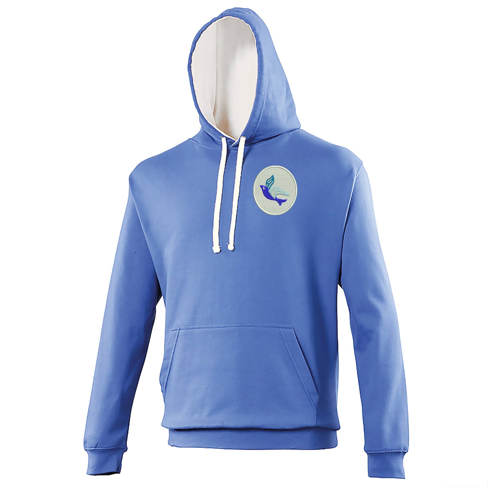 Classic Cardiff City FC Contrast Hoodie