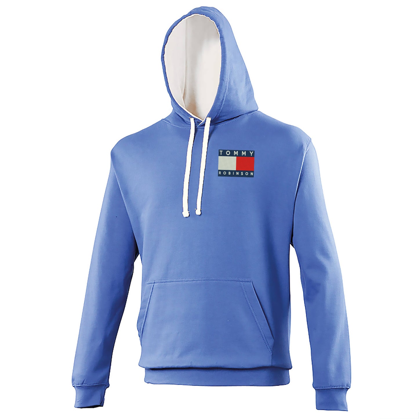 Tommy Robinson Contrast Hoodie