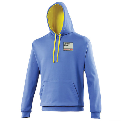 West Ham Upton Park Contrast Hoodie