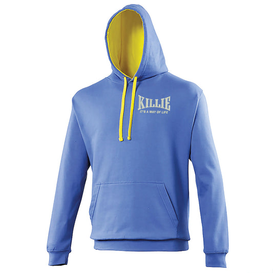 Kilmarnock Football Team Contrast Hoodie