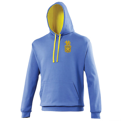Classic Leicester City Football Contrast Hoodie 