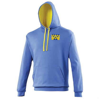 Flag of Shropshire Contrast Hoodie