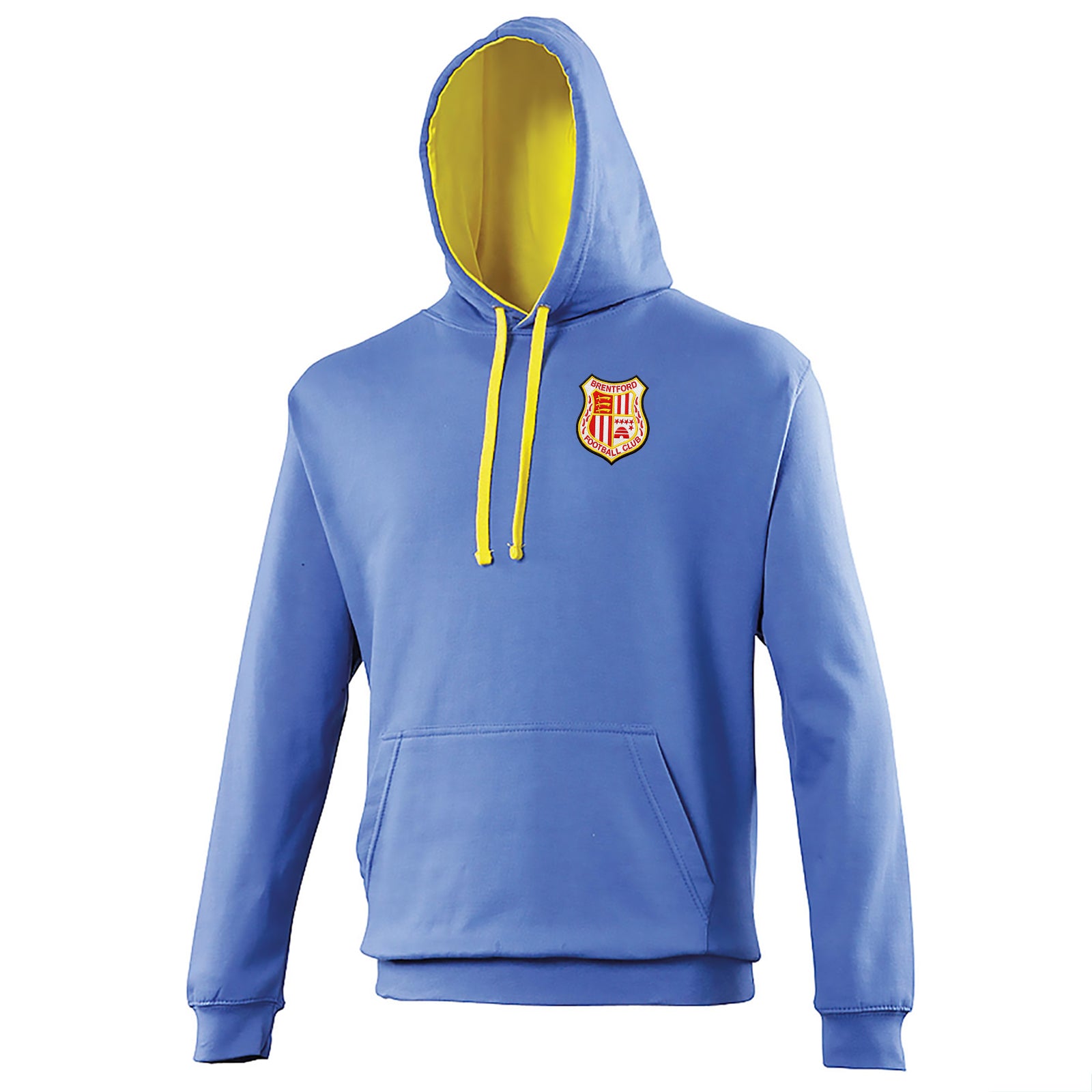 Classic Brentford Football Contrast Hoodie