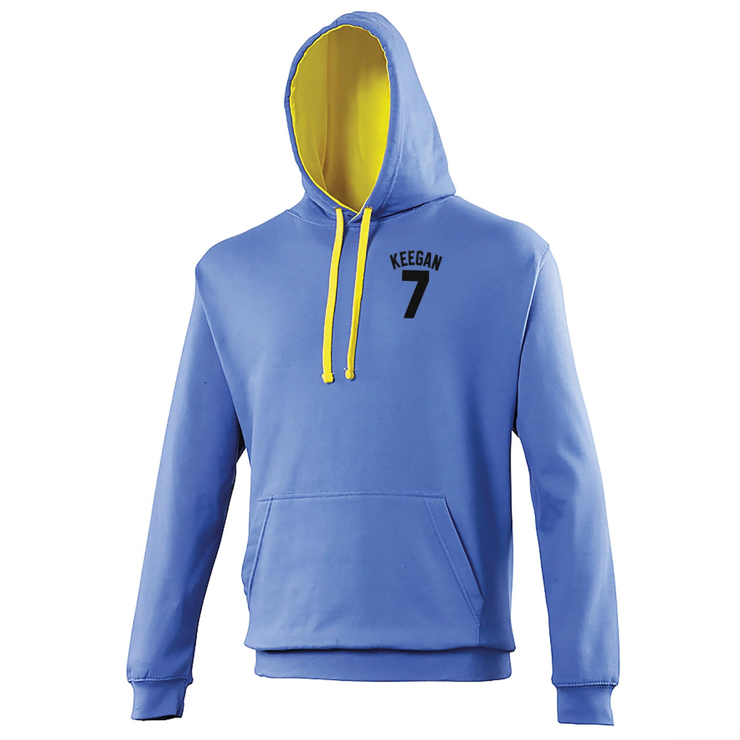 Kevin Keegan Football Contrast Hoodie