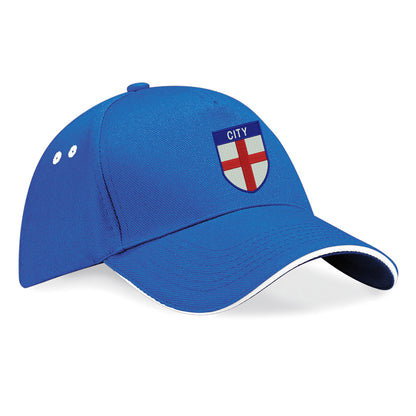 City Flag of England Shield Baseball Cap