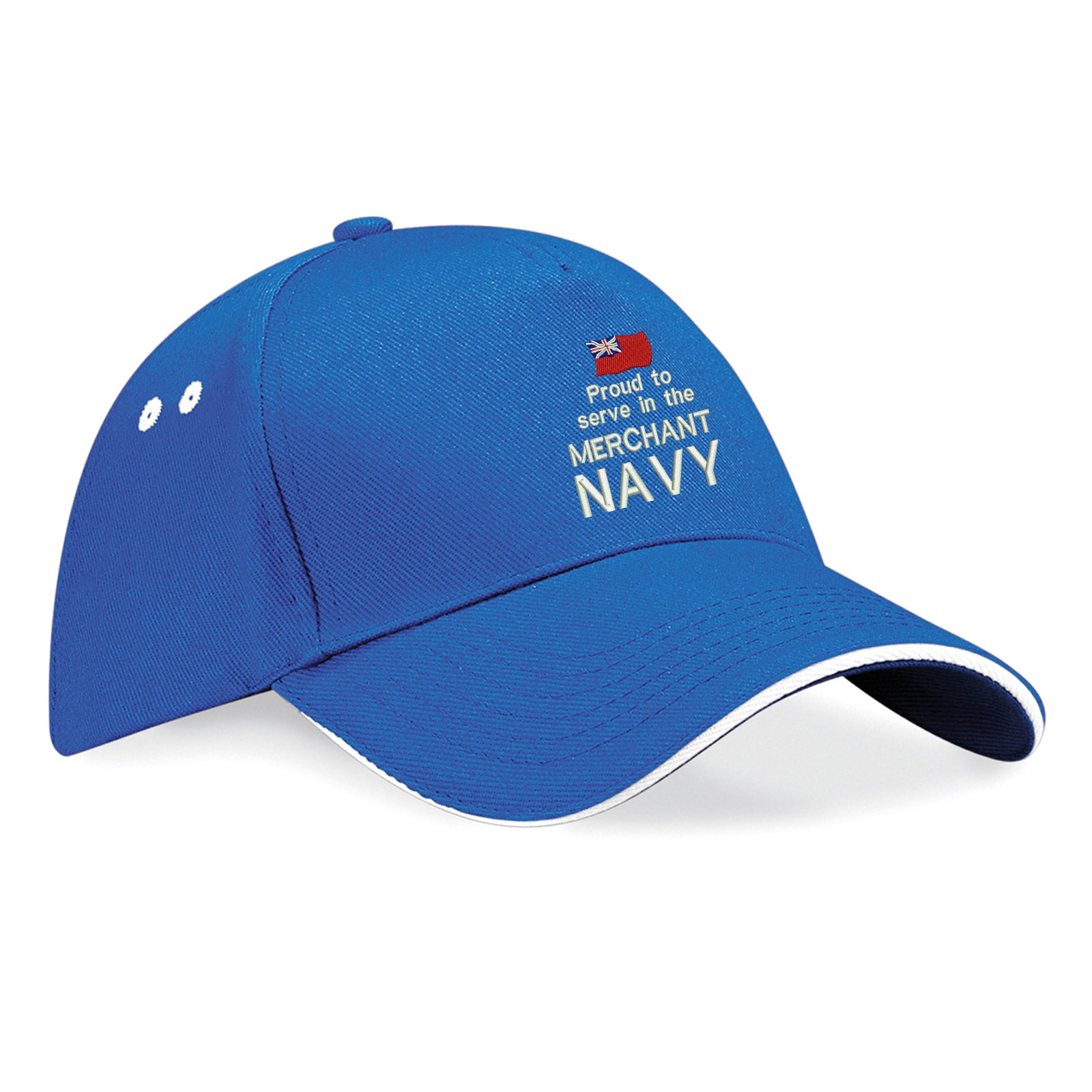 Proud to Serve in The Merchant Navy Baseball Cap