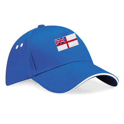 Royal Navy White Ensign Flag Baseball Cap