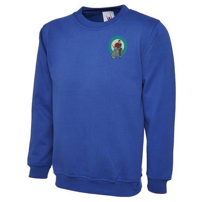 Retro MOD Scooter Classic Sweatshirt
