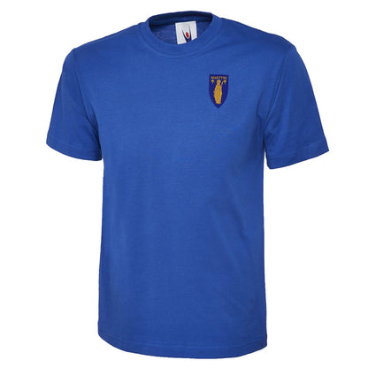 Retro Merthyr Tydfil Embroidered Classic T-Shirt