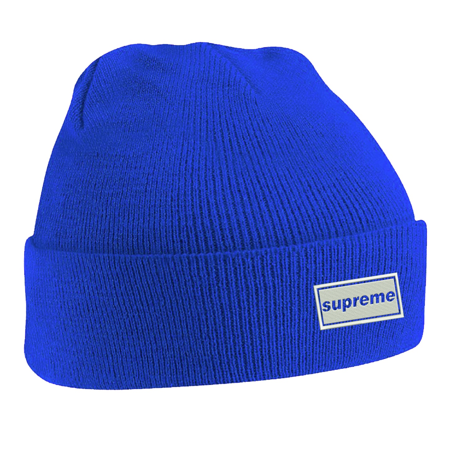 Supreme Embroidered Beanie Hat