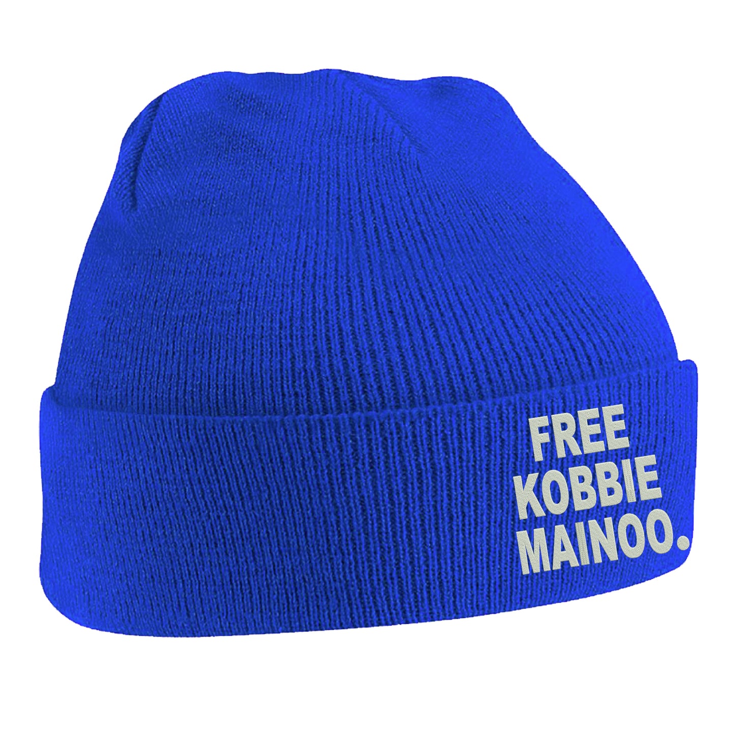 Free Kobbie Mainoo Embroidered Beanie Hat
