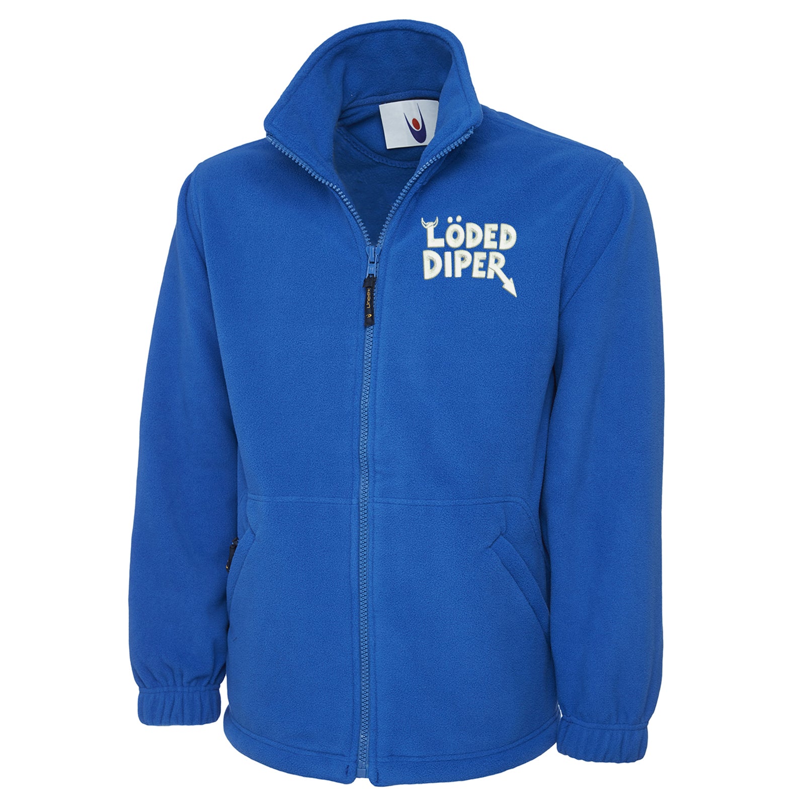 Loded Diper Rock Band Fleece Jacket