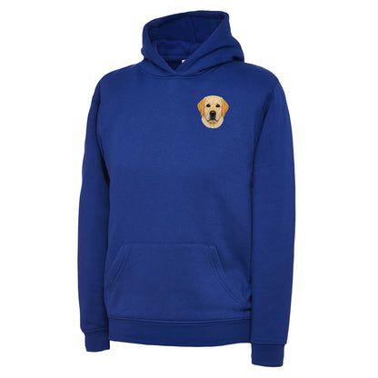 Children's Labrador Dog Face Hoodie