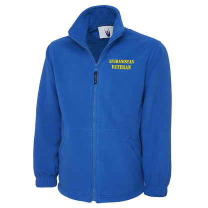 Afghanistan Veteran Fleece Jacket 