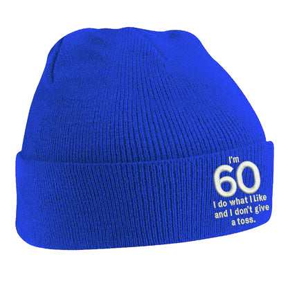 60th Birthday Beanie Hat