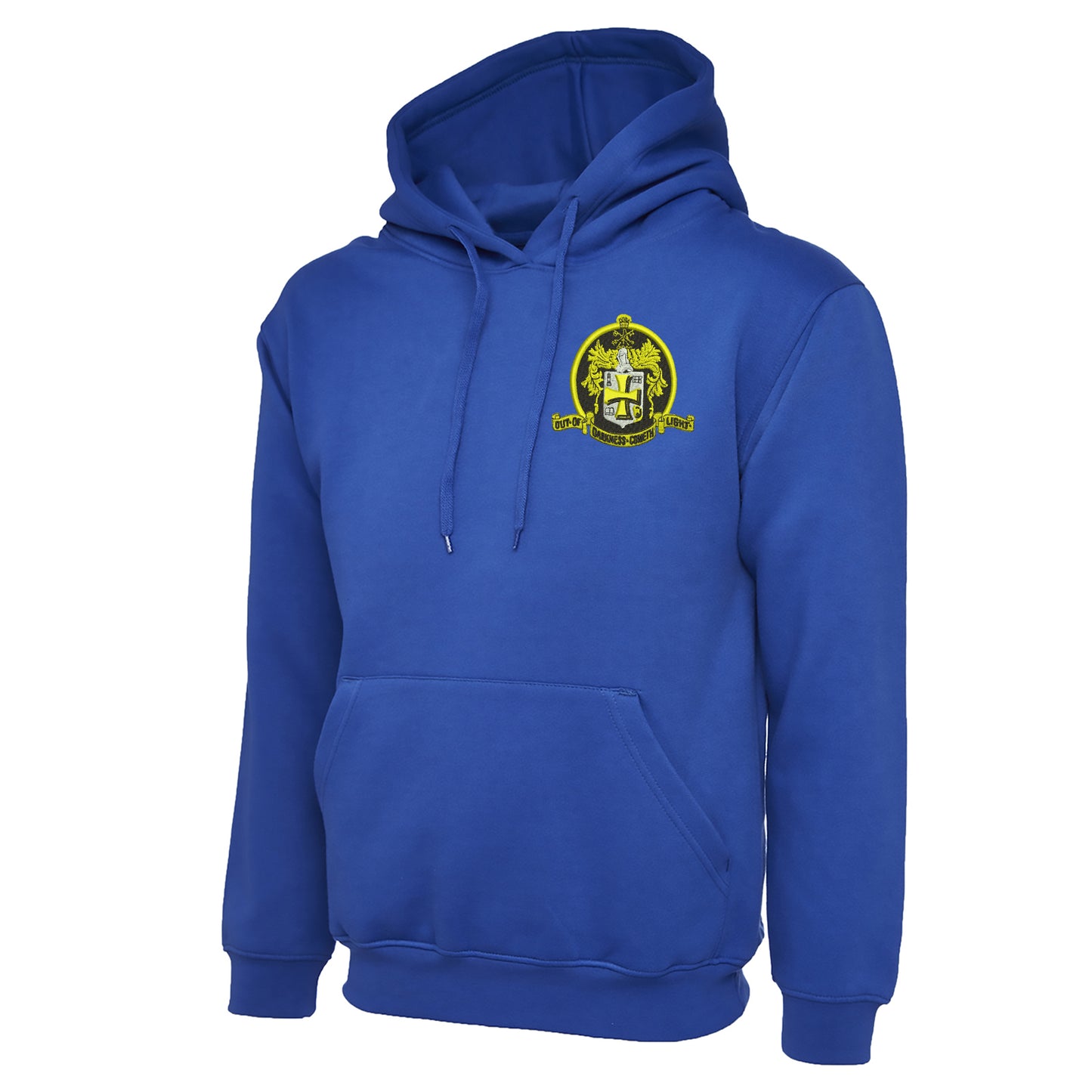 Retro Wolves 1947 Embroidered Hoodie