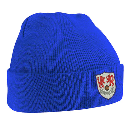 Retro Millwall 1956 Embroidered Beanie Hat