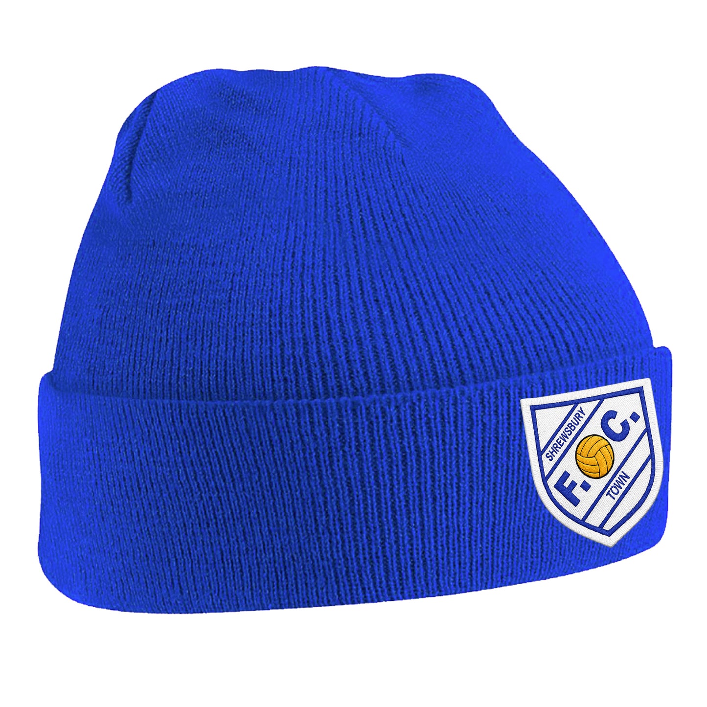 Old School Shrewsbury Town Football Beanie Hat 