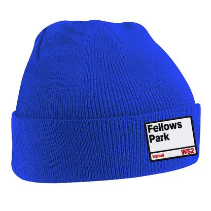 Retro Fellows Park Walsall Football Beanie Hat