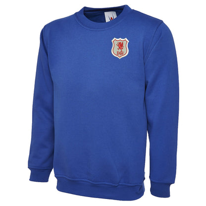 Retro Wales 1926 Embroidered Classic Sweatshirt