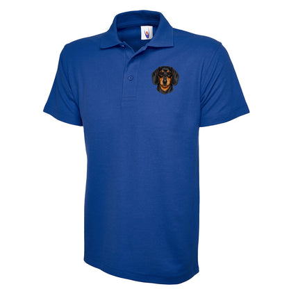 Dachshund Dog Face Polo Shirt