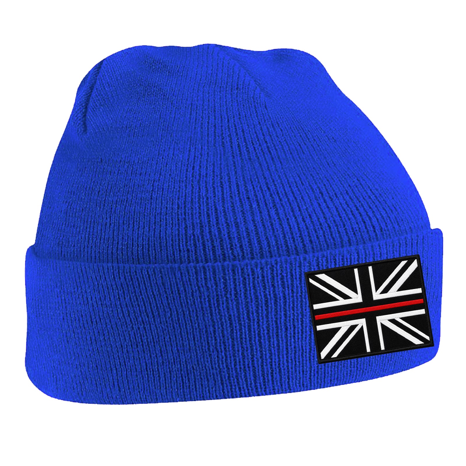 Thin Red Line Union Jack Beanie Hat