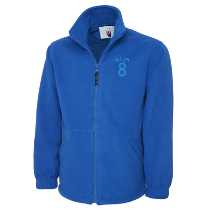 Jimmy McIlroy Burnley Football Fleece Jacket