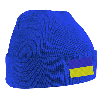 Flag of Ukraine Beanie Hat