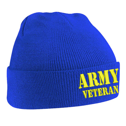 Army Veteran Beanie Hat