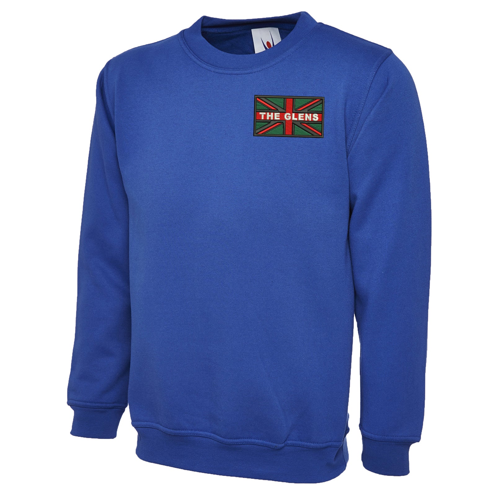 The Glens Coloured Union Jack Sweatshirt