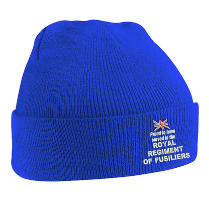 Proud to Have Served in The Royal Regiment of Fusiliers Beanie Hat